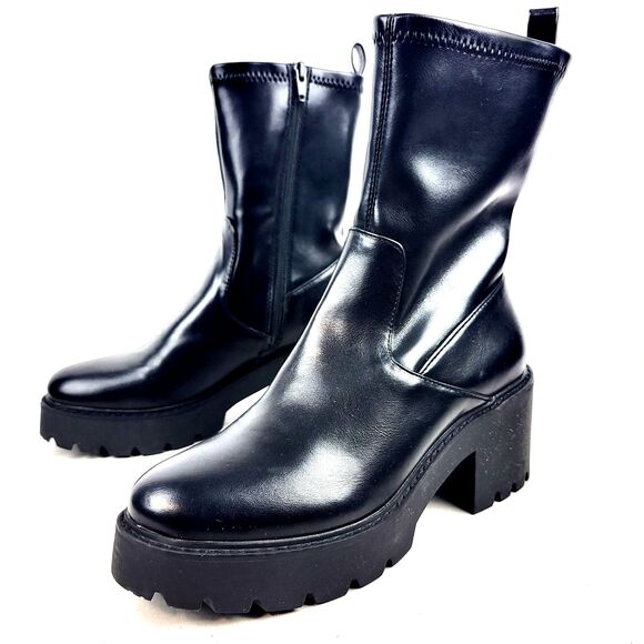 DV Dolce Vita Tale Platform Lug sole Ankle Boot Size 7 - Picture 1 of 11